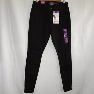 Levi's Women's Black Skinny Mid-Rise Jeans 8M